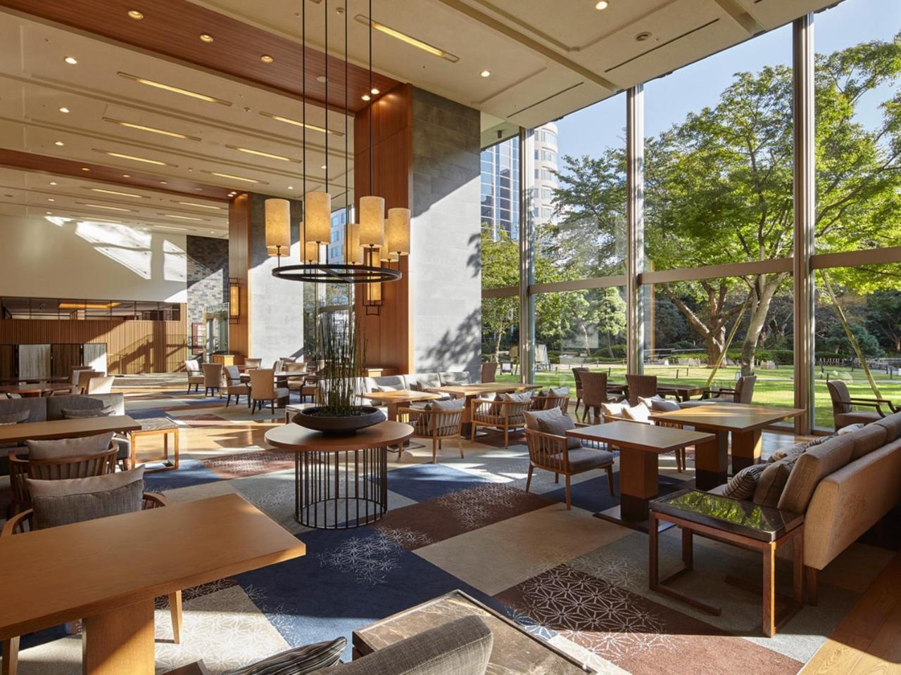 Grand Prince Hotel Takanawa Tóquio Exterior foto The lobby